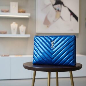 Electric Sapphire Clutch